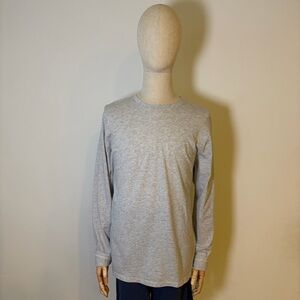 Old Navy Men's Gray Heather Long Sleeve Tee Shirt XL